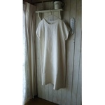 【SALE】フレンチワンピース（リネンストライプ・ベージュ）