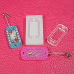 ハンドメイド シリコンモールド ネームタグ