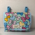 ラミネート移動ポケット♡メルヘンリボン♡ホワイトリボンタグ