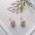 【14kgf】パールのデザインピアス