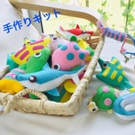 ゆう様確認用 フェルト おさかなつり お片づけバッグセット