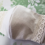 生成マスク～ゴムを通せば完成（のキット品）～ チェック レース