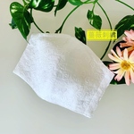 ノーズワイヤー入り立体マスク大人用　レース生地【薔薇刺繍】