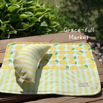 爽やかレモン🍋のリラックスマット&あごのせピロー　