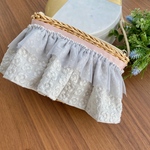 数量限定*プルメリア/dress pochette/グレージュピンク