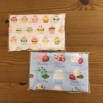 子供用サイズ＊スイーツ柄のガーゼマスクキット２枚組