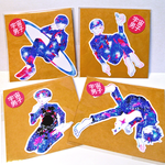 宇宙男子のシールセット