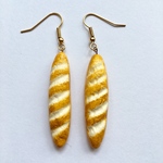 ふんわりロングバケットピアス