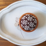 こぎん刺しのピンクッション