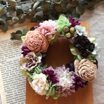 【sale】 smoky pink Wreath