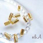 タッセルキャップ♡カツラ4mm×9mm