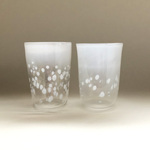 吹きガラスで作る　snow glass