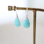 SILVER925 amazonite pierce[kgf3282]