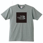 【送料無料】【新品】THE DARTH FACE ダースフェイス Tシャツ パロディ おもしろ グレー メンズ サイズ プレゼント