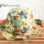 *再販*サイズ調節機能付●unisex●FLOWER  HAT