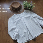 natural*(LL)春のさらりブラウス