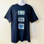 オリジナルTシャツ「満月の下の猫」