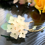 【※リーフ変更】💠紫陽花のポニーフック💠