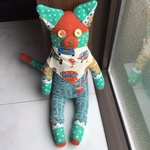 ソックモンキー　☆ ソックキャット ☆ エメラルド猫くん