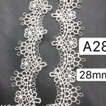 A28‼️3m‼️レースブレード  ケミカルレース レーステープ レースリボンブレード