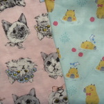 ダブルガーゼ・ふきん用にカット済み・2枚組