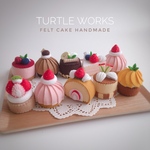 [meg330様オーダー品] フェルトのケーキセット