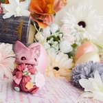 チェシャ猫のイースターエッグ🌸【フィギュア】