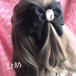 ペタシャムリボンバレッタ🎀ツインリボン🎀まとめて💗送料無料