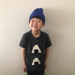 よくばりおにぎりTシャツ　130㎝　こどもでざいんじょ