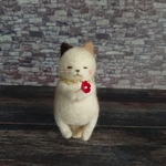 羊毛フェルト 待つ猫さん🐱