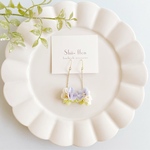 【Breeze】flower bouquet chainピアス/イヤリング
