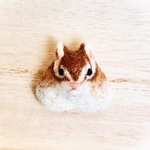 animal KoroKoroブローチ/シマリス《受注販売》