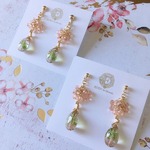 花の蜜　グリーン×ピンク