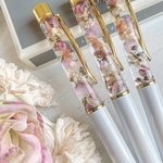 再販 ✳︎ pinkwhite herbarium pen
