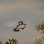 「お水のむのⅡ」シルバーリング