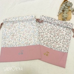 リバティ巾着♡アリスW