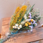 ミモザのナチュラルスワッグ💐