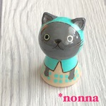 ねこずきんちゃん（グレー）