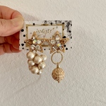 【再販☆⠀】華やかスターパーツ＊アシンメトリーピアス