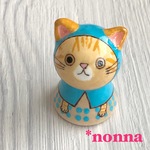 ねこずきんちゃん（茶トラ）