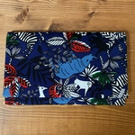  マスクケース（通帳、懐紙入れ大）animal dark blue