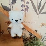 10,5㎝ クマの子【オッドアイ】  SakuBear  テディベア  