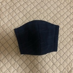 立体型マスク(紺.和柄)