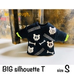 ほねほね総柄ビッグシルエットTサイズS