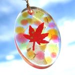 吹き寄せ・彩の秋（ネックレス）_407