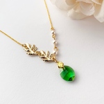 青い星が輝くピアス/イヤリング