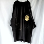 手描き　十三夜と満月 ルーズフィットT　men's