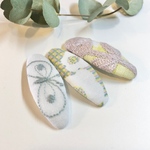 ミナペルホネンஐ 刺繍のパッチンピン 3点セット ⑅◡̈*キッズ&ベビー✦ฺプレゼントにも