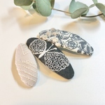 ミナペルホネンஐ 刺繍のパッチンピン 3点セット ⑅◡̈*キッズ&ベビー✦ฺプレゼントにも