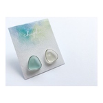 〇シーグラス ピアス〇  